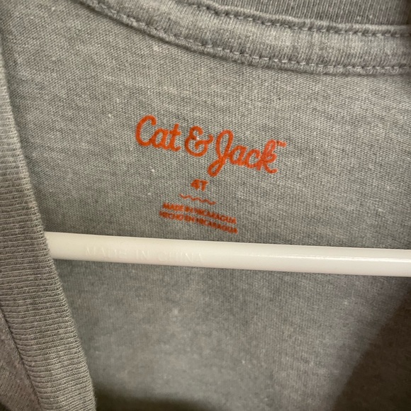 Cat and Jack 4T long sleeve fall Dino shirt - Picture 2 of 2